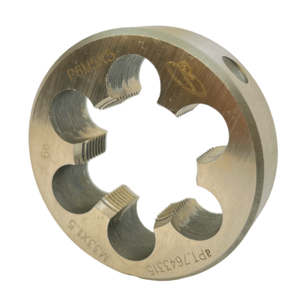 Плашка с КОБАЛЬТОМ М  33,0х1,5 ГОСТ 9740-71 P6M5K5 6е