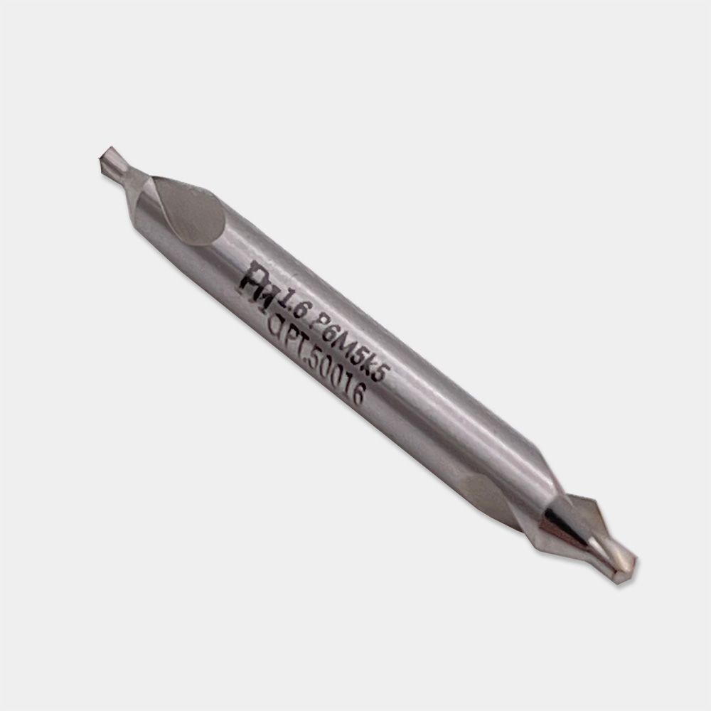 Сверло центровочное без предохранительного конуса с КОБАЛЬТОМ  1,6 (тип А), ГОСТ 14952-75 Р6М5К5