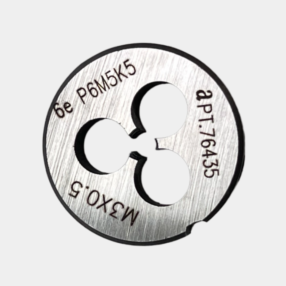 Плашка с КОБАЛЬТОМ М   3,0х0,5 ГОСТ 9740-71 P6M5K5 6е