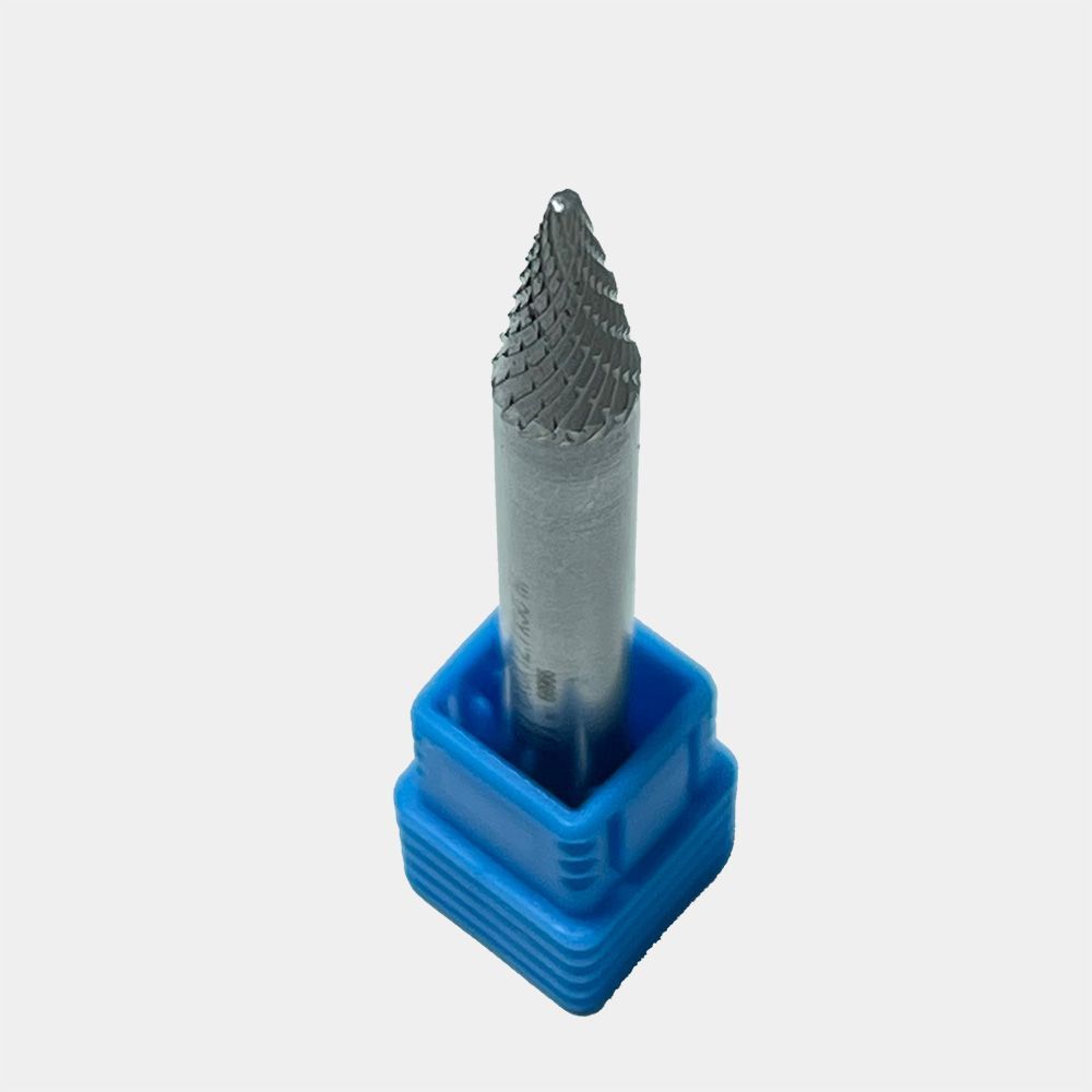 Борфреза коническая с двойной насечкой, тип M  6х6х12,7х58