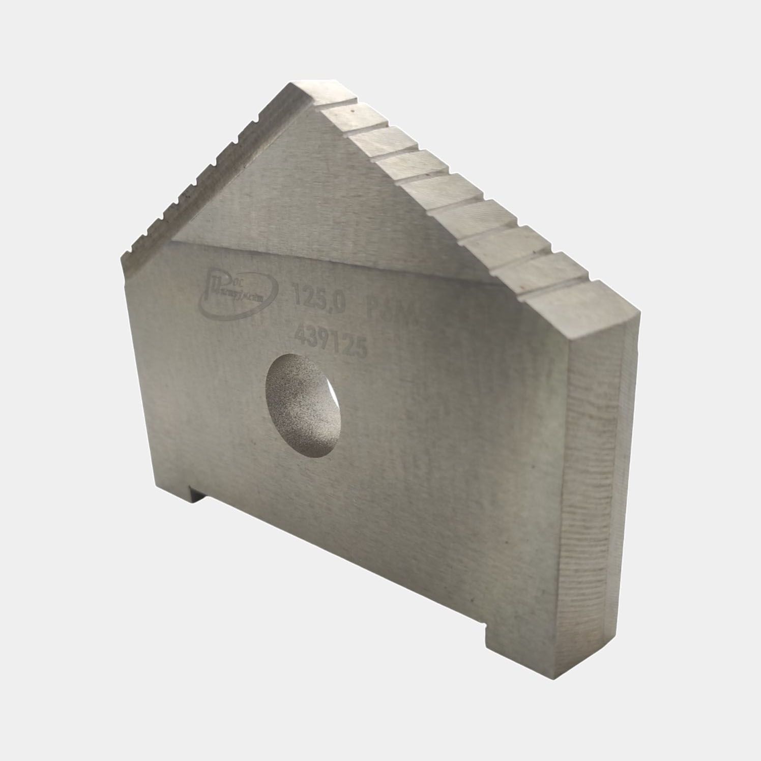 Пластина для сверла перового сборного 125  Р6М5 ГОСТ 25526-82