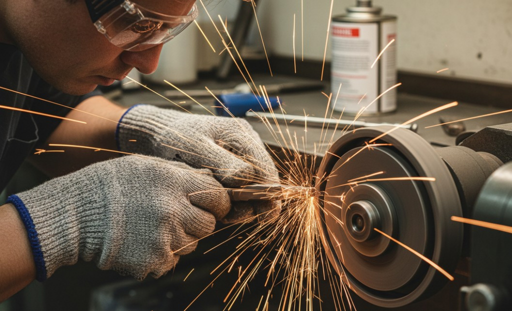 Правильная заточка токарного резца на станке