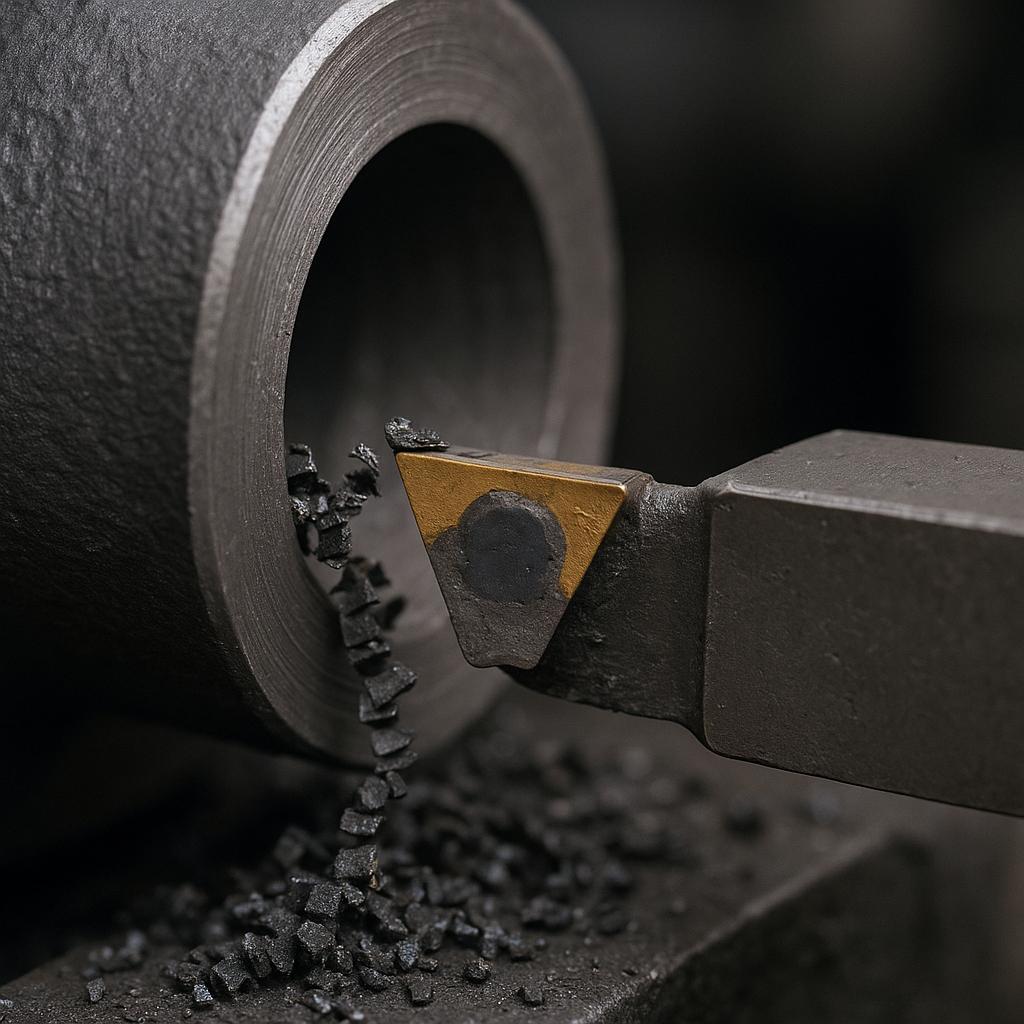 Обработка серого чугуна - основная область применения сплава ВК8.