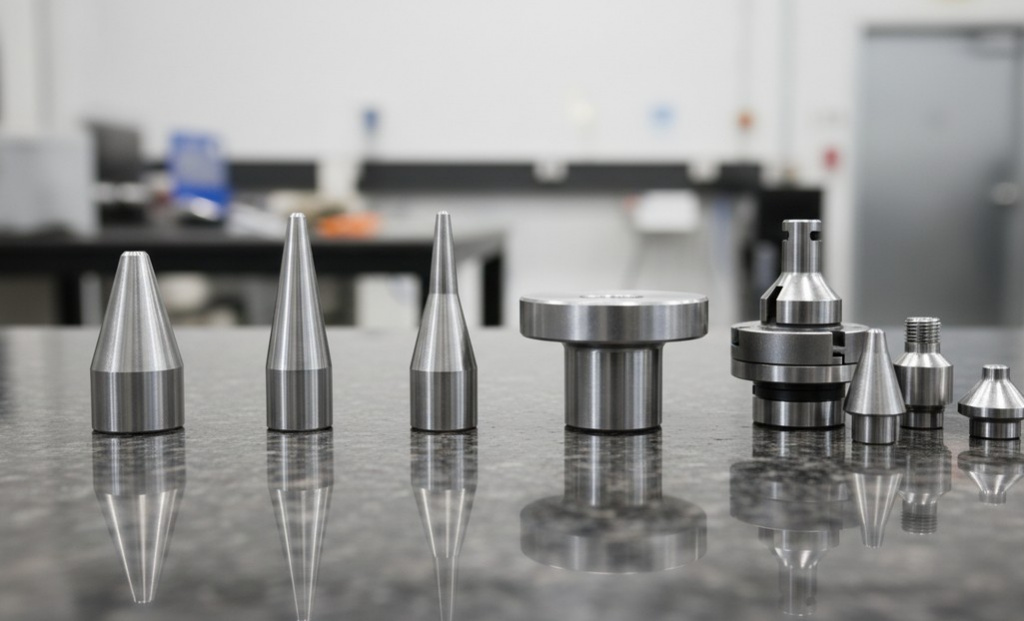 Различные типы наконечников для вращающихся центров