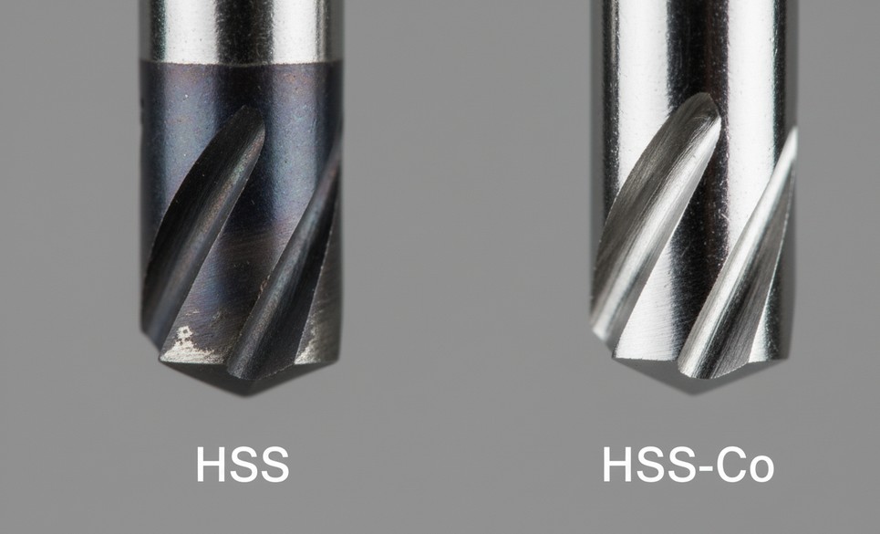 Сравнение зенковок из стали HSS и HSS-Co