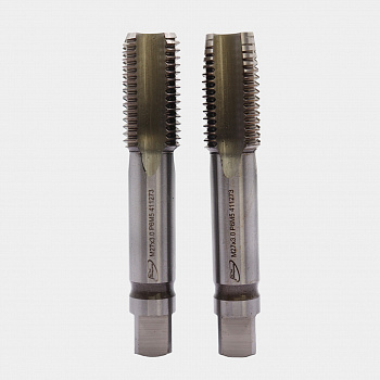 Метчик машинно-ручной М 27,0 х 3,0 комплектный 2 шт. ГОСТ 3266-81 Р6М5